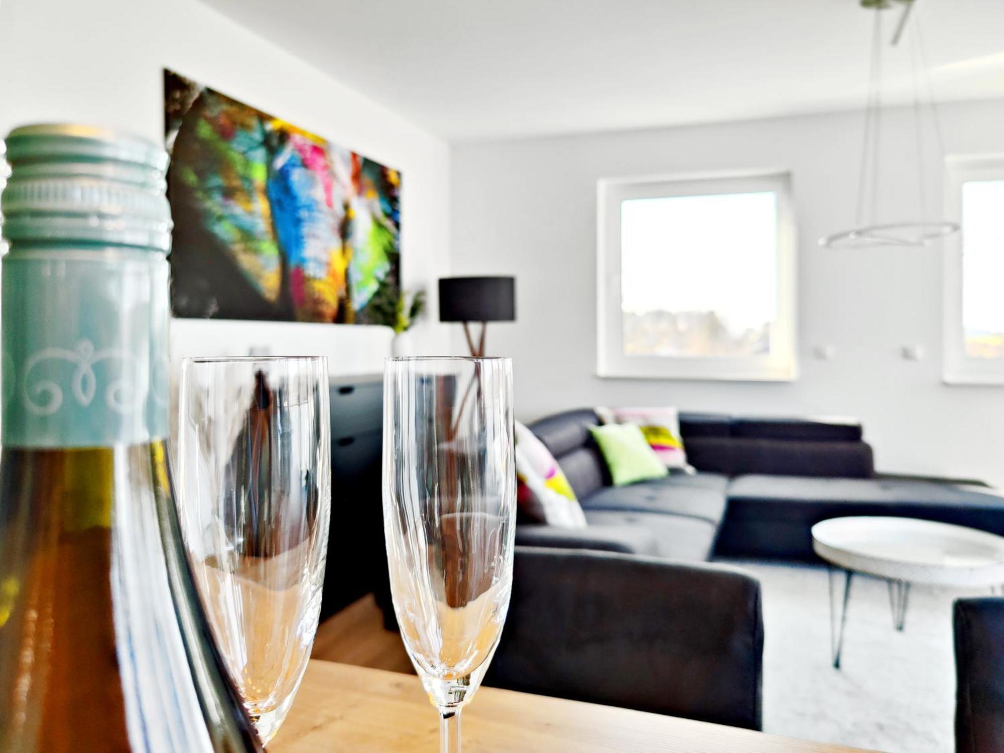 Penthouse Mit Whirlpool Bei Hannover Burgwedel  Eksteriør bilde